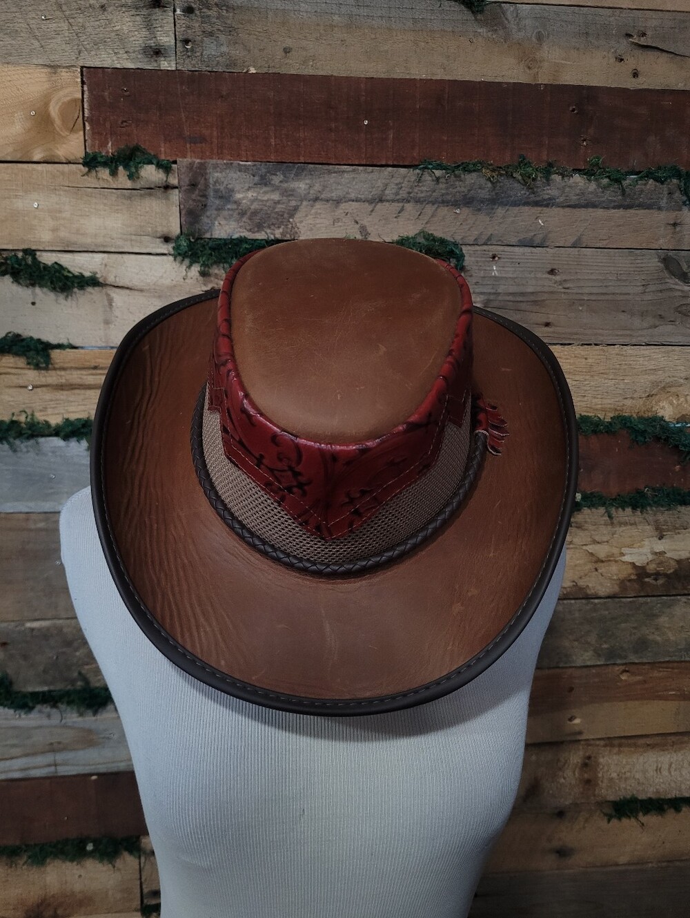 🌟Womens Amerian Hat Makers Leather Hat